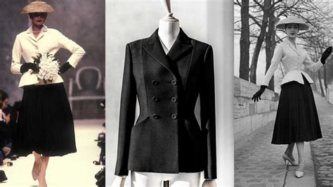 veste bar dior histoire|veste bar dior 1947.